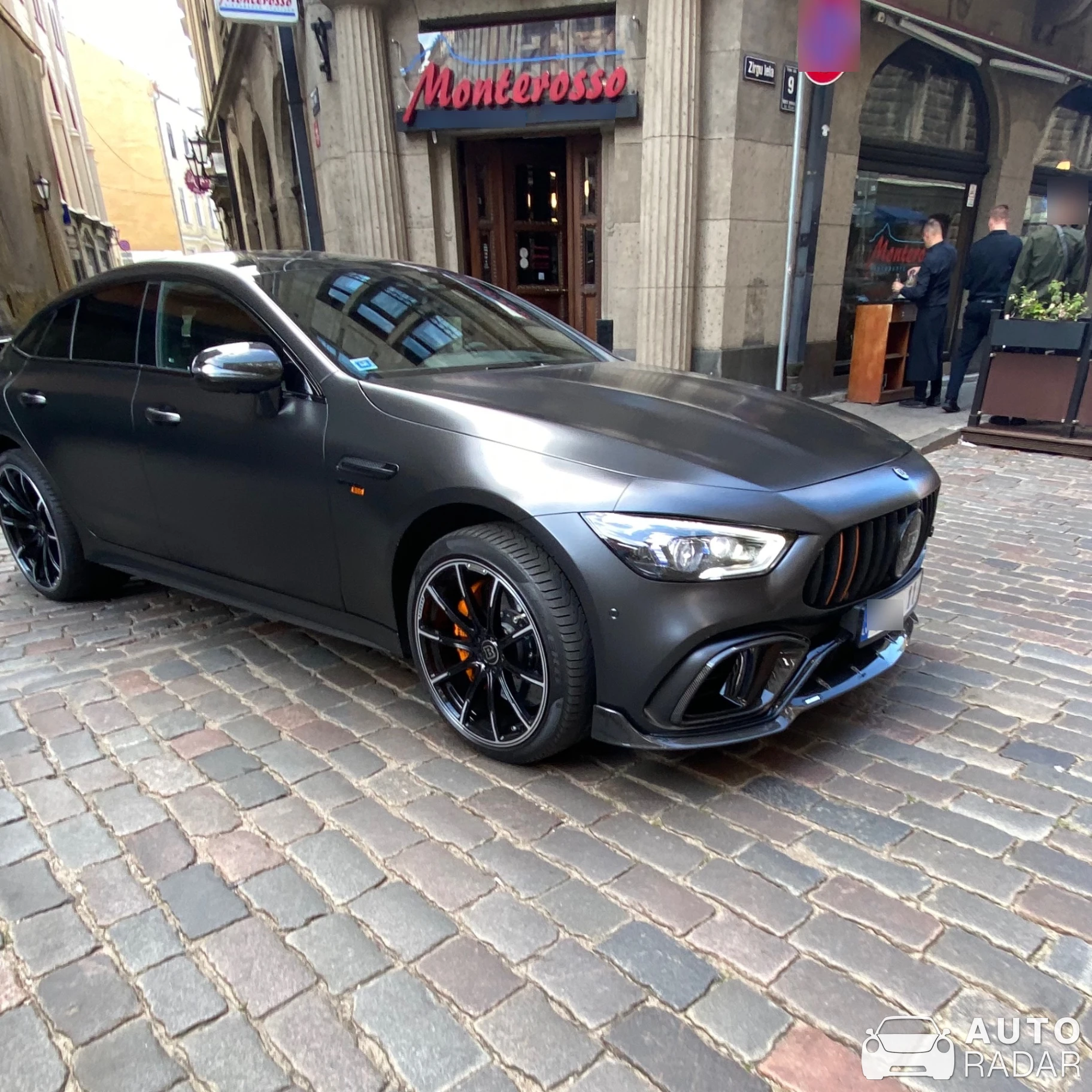 Mercedes-Benz AMG GT 4-Door Coupé spotted in Rīga, Latvia