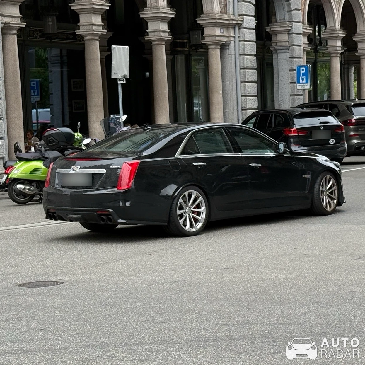 Cadillac CTS-V spotted in Zürich