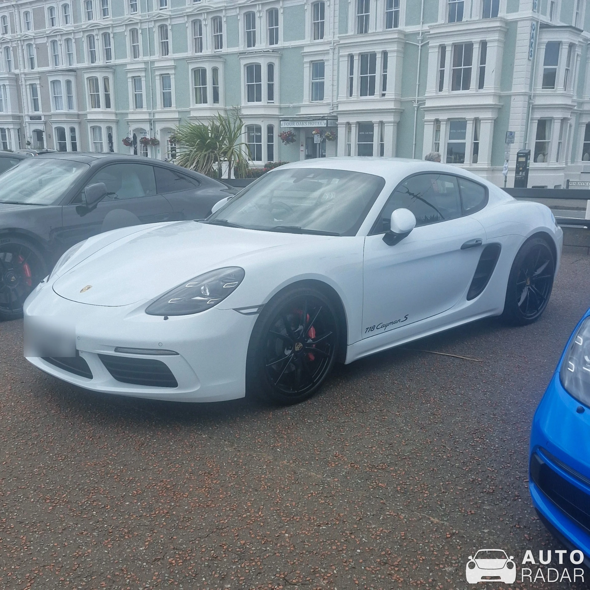 Porsche 718 Cayman S spotted in Llandudno