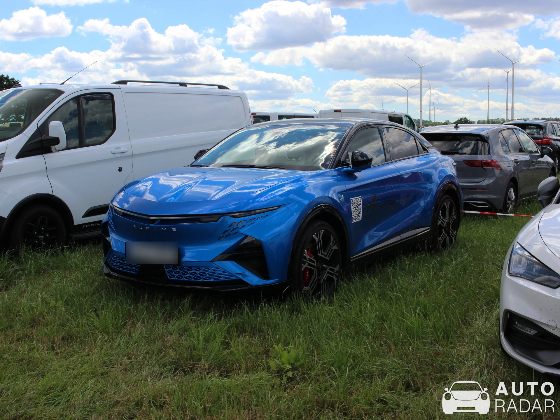 Alpine A390 GT spotted in Gornsdorf