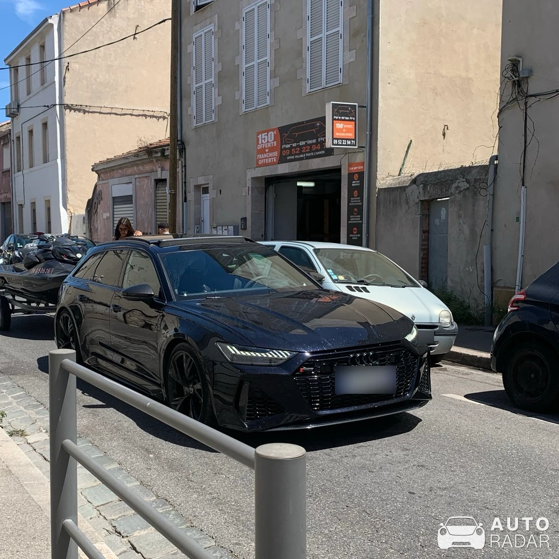 Audi RS6 Avant C8 spotted in Marseille