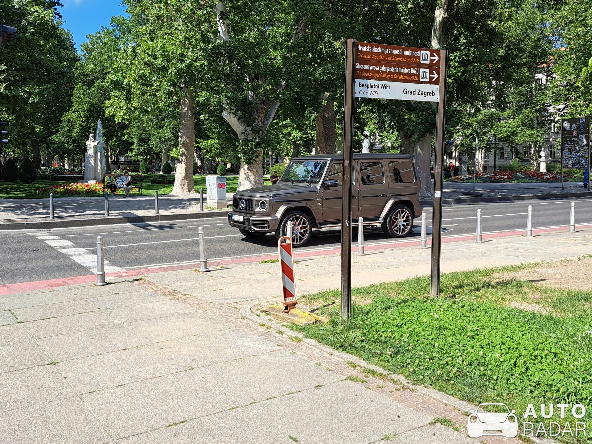 Mercedes-AMG G 63 spotted in Sesvete