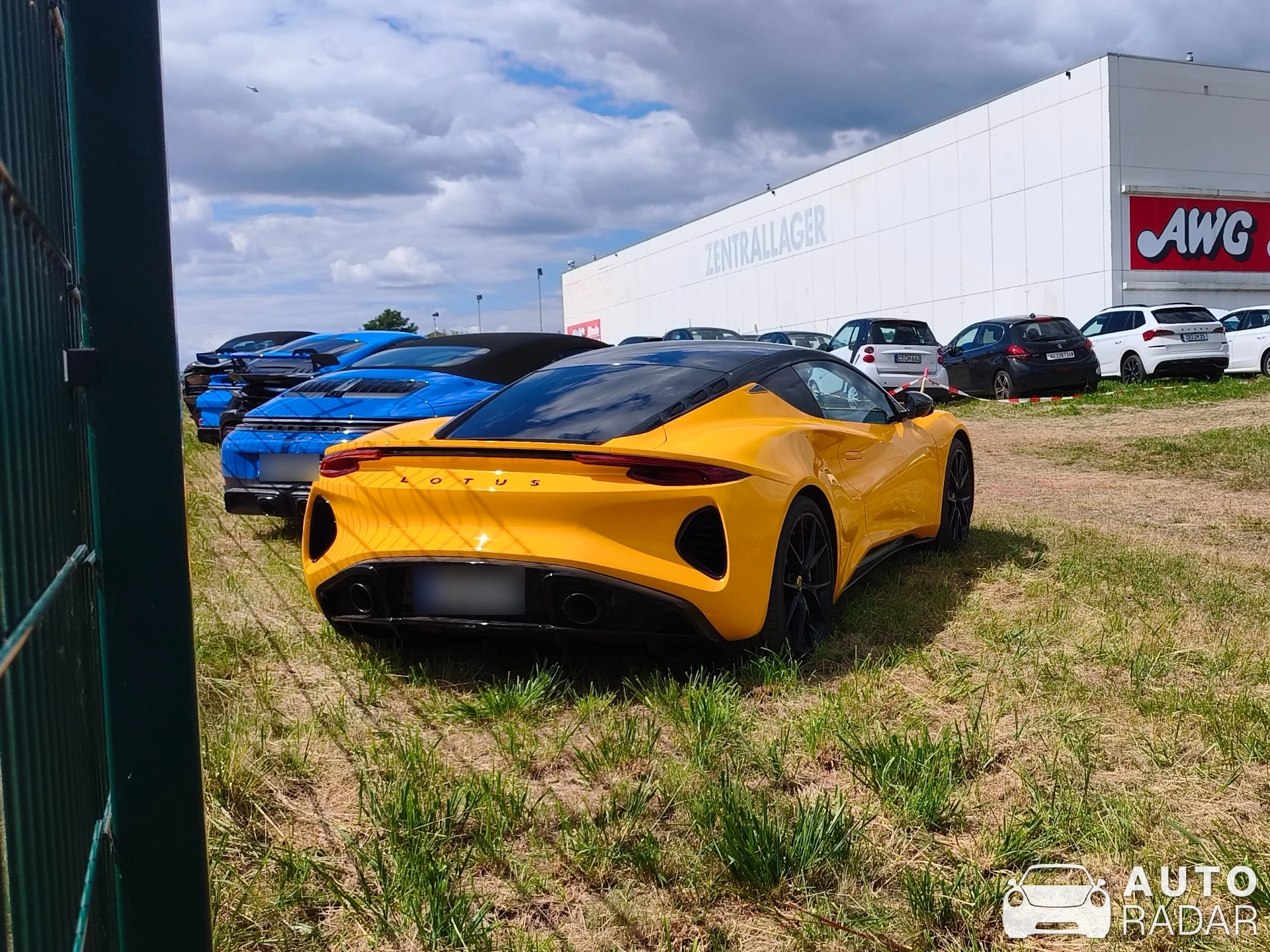 Lotus Emira V6 spotted in Lichtenstein