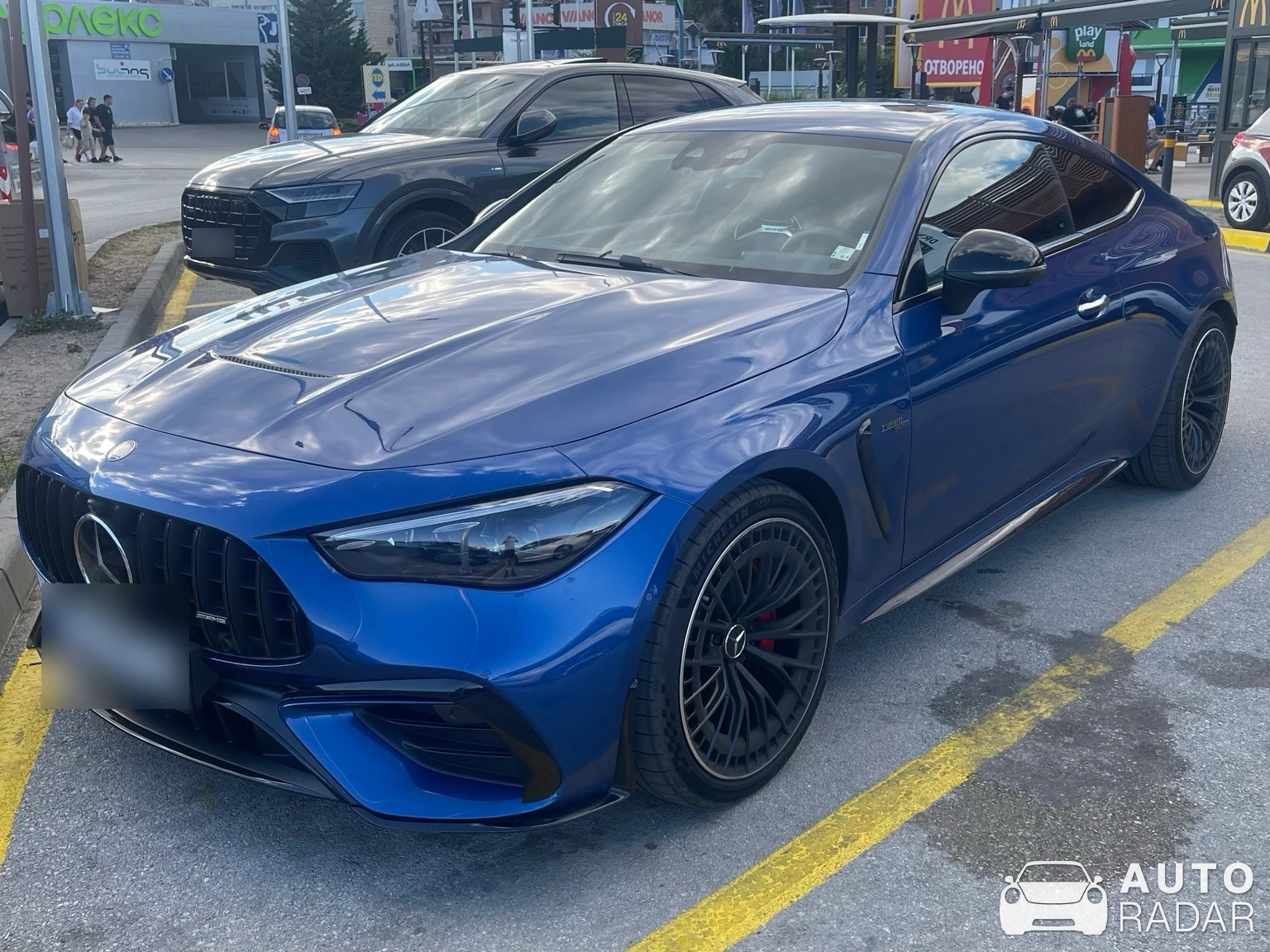 Mercedes-AMG CLE 53 Coupé C206 spotted in Велико Търново