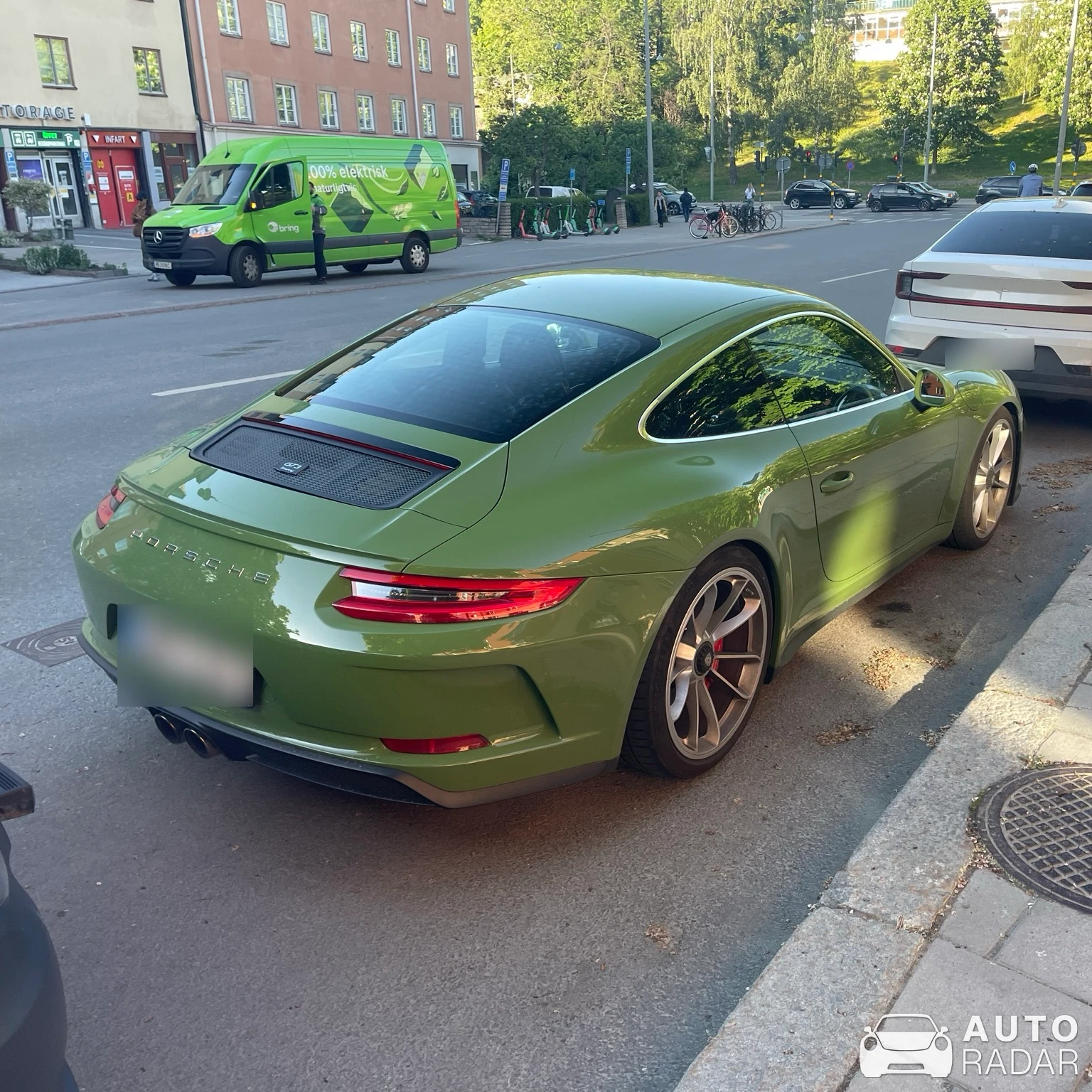 Porsche 991 GT3 Touring spotted in Stockholm