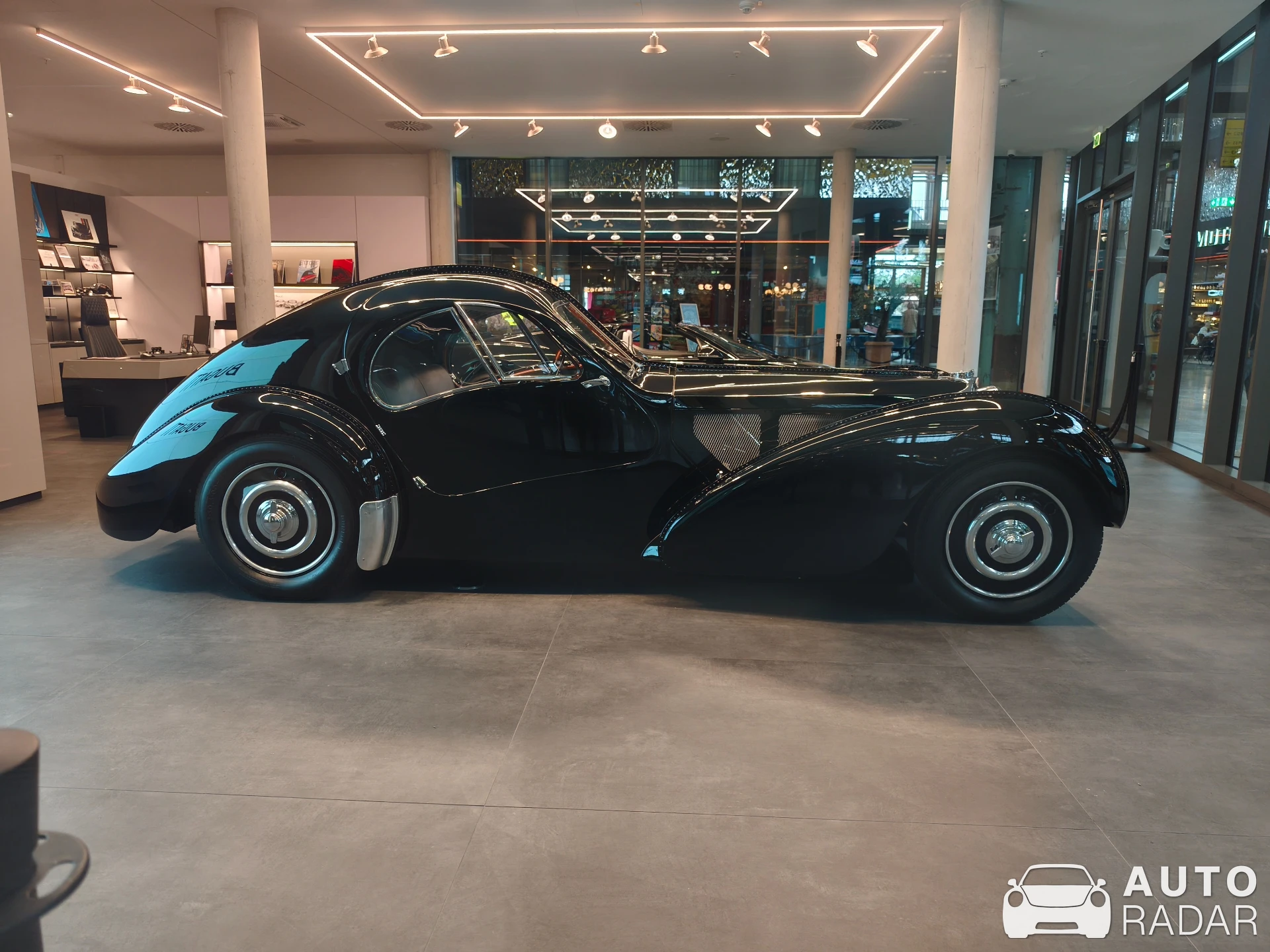 Bugatti 57SC Atlantic spotted in München