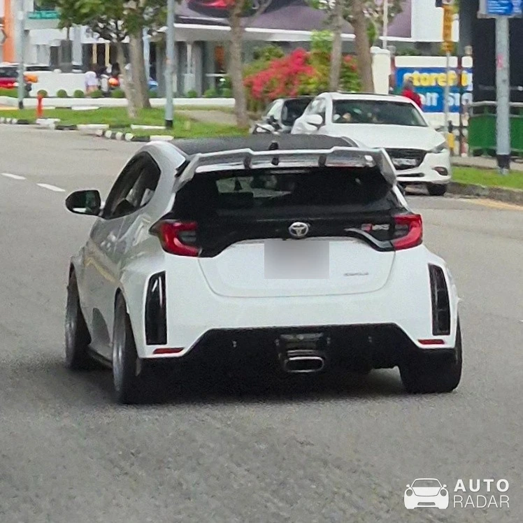 Toyota GR Yaris GR-Four spotted in Singapore