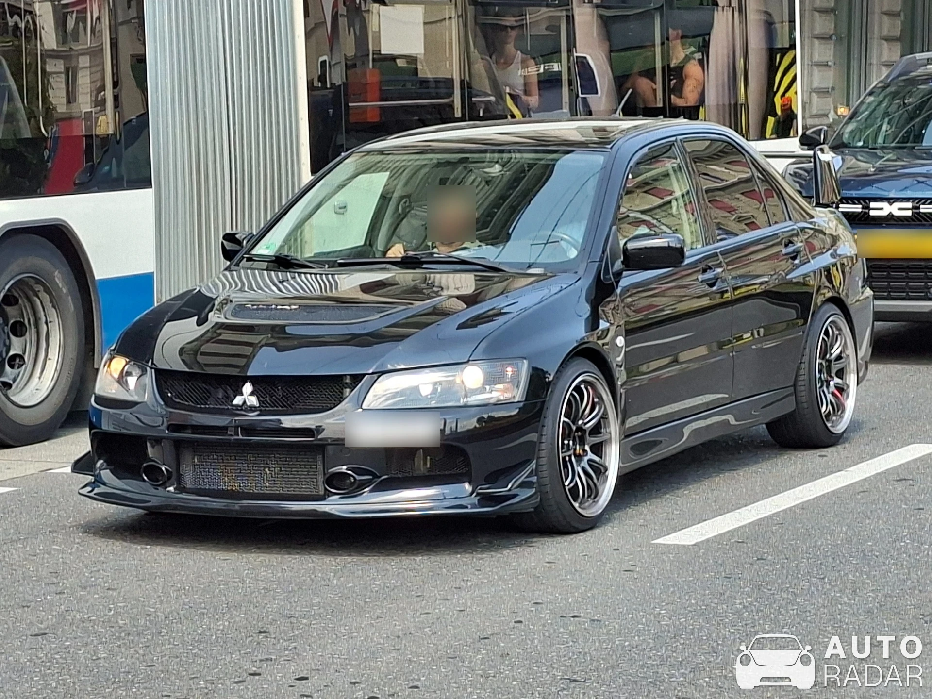 Mitsubishi Lancer Evolution IX spotted in Lucerne
