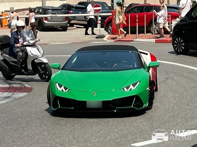 Lamborghini Huracán LP610-4 Spyder spotted in Monaco