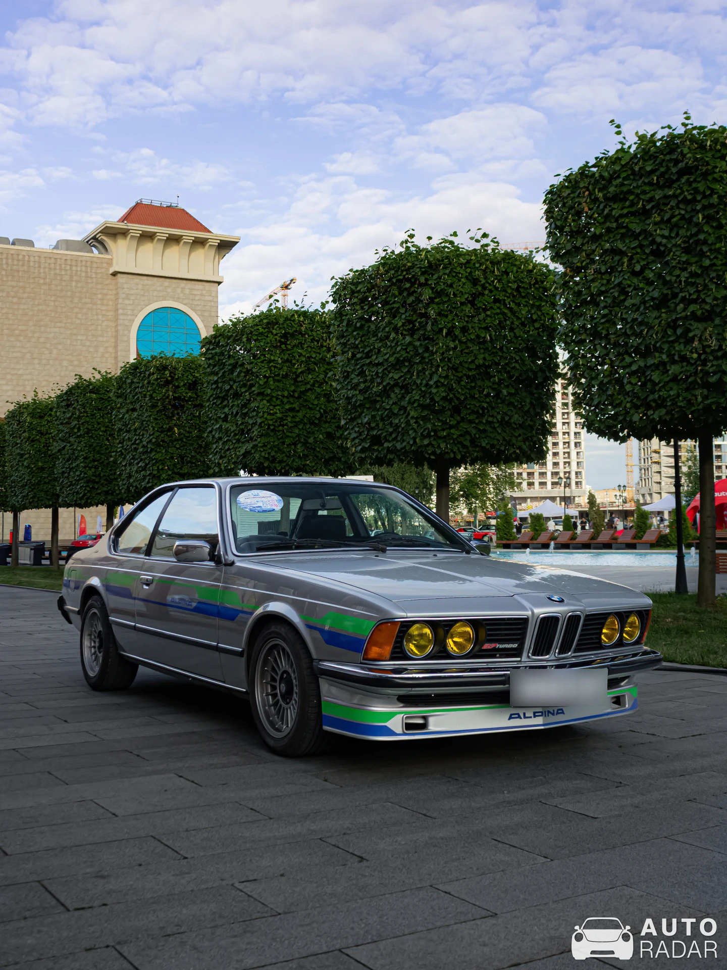 Alpina B7 Turbo Coupé E24 spotted in Moscow, Russia