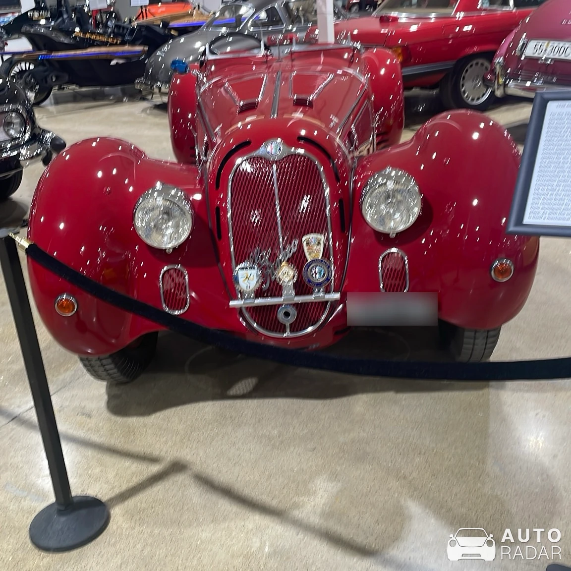 Alfa Romeo 8C 2900B spotted in Fort Worth