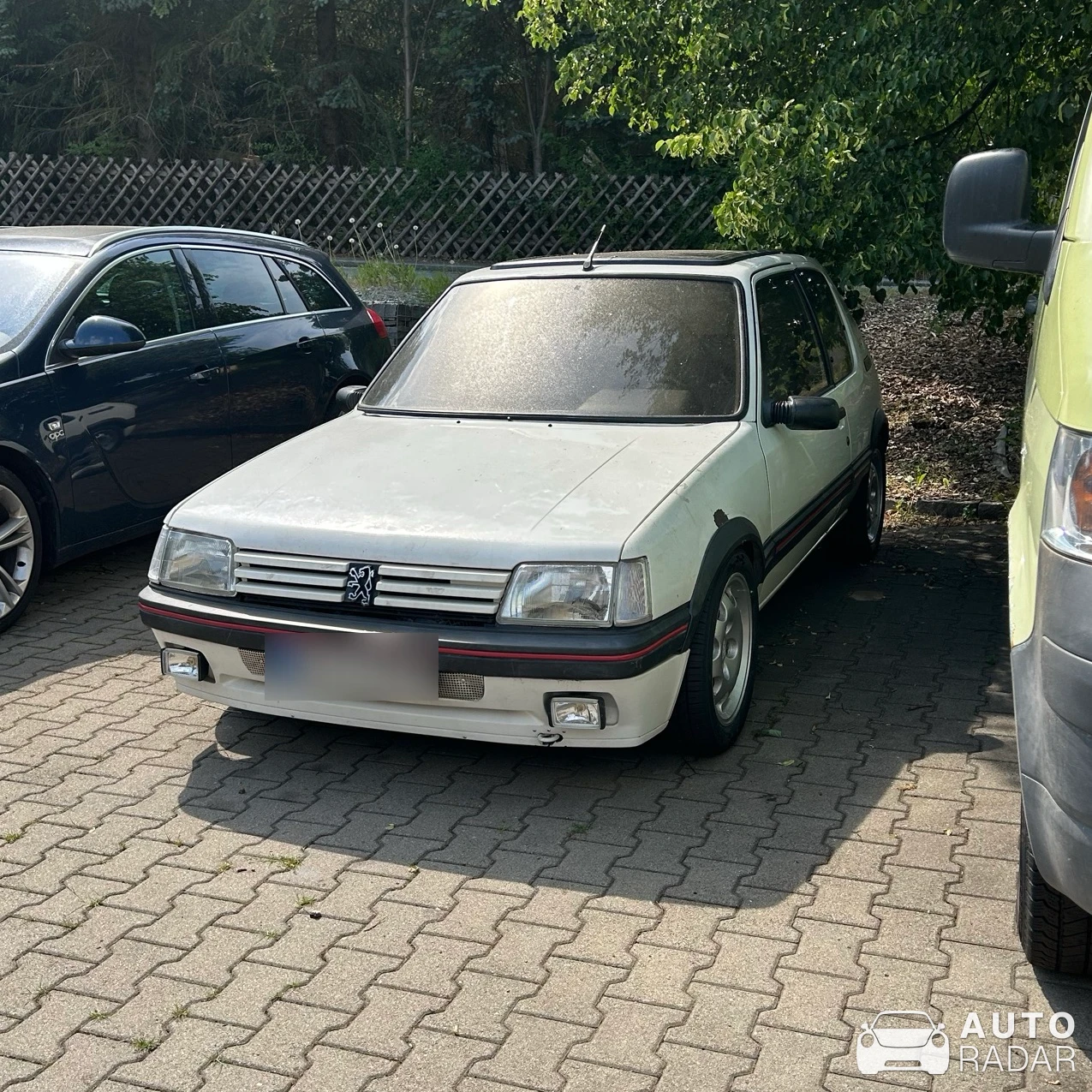 Peugeot 205 GTI spotted in Zwönitz