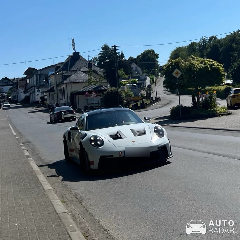 Porsche 992 GT3 RS MkI spotted in Nürburg