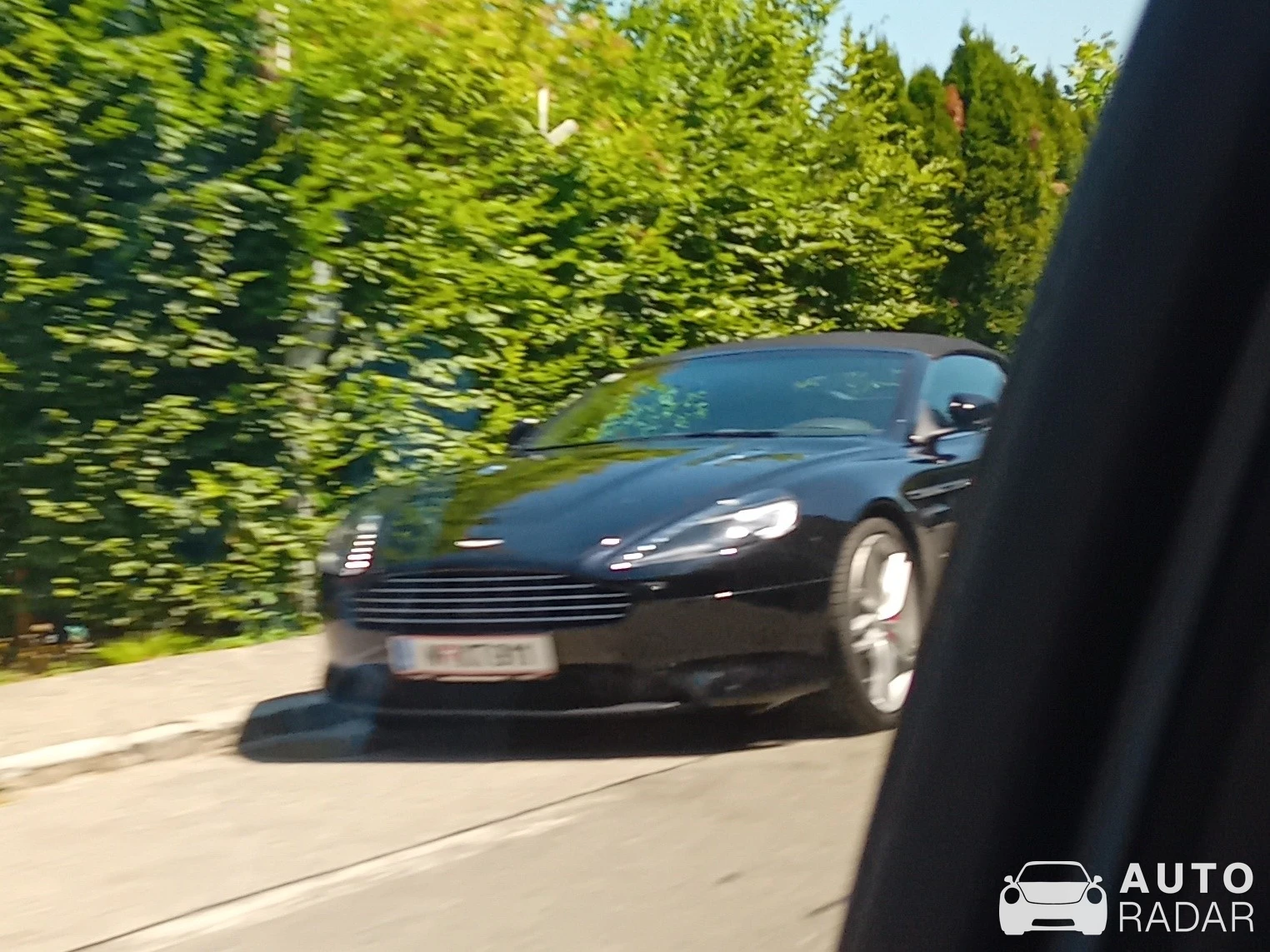 Aston Martin DB9 Volante spotted in Maria Wörth