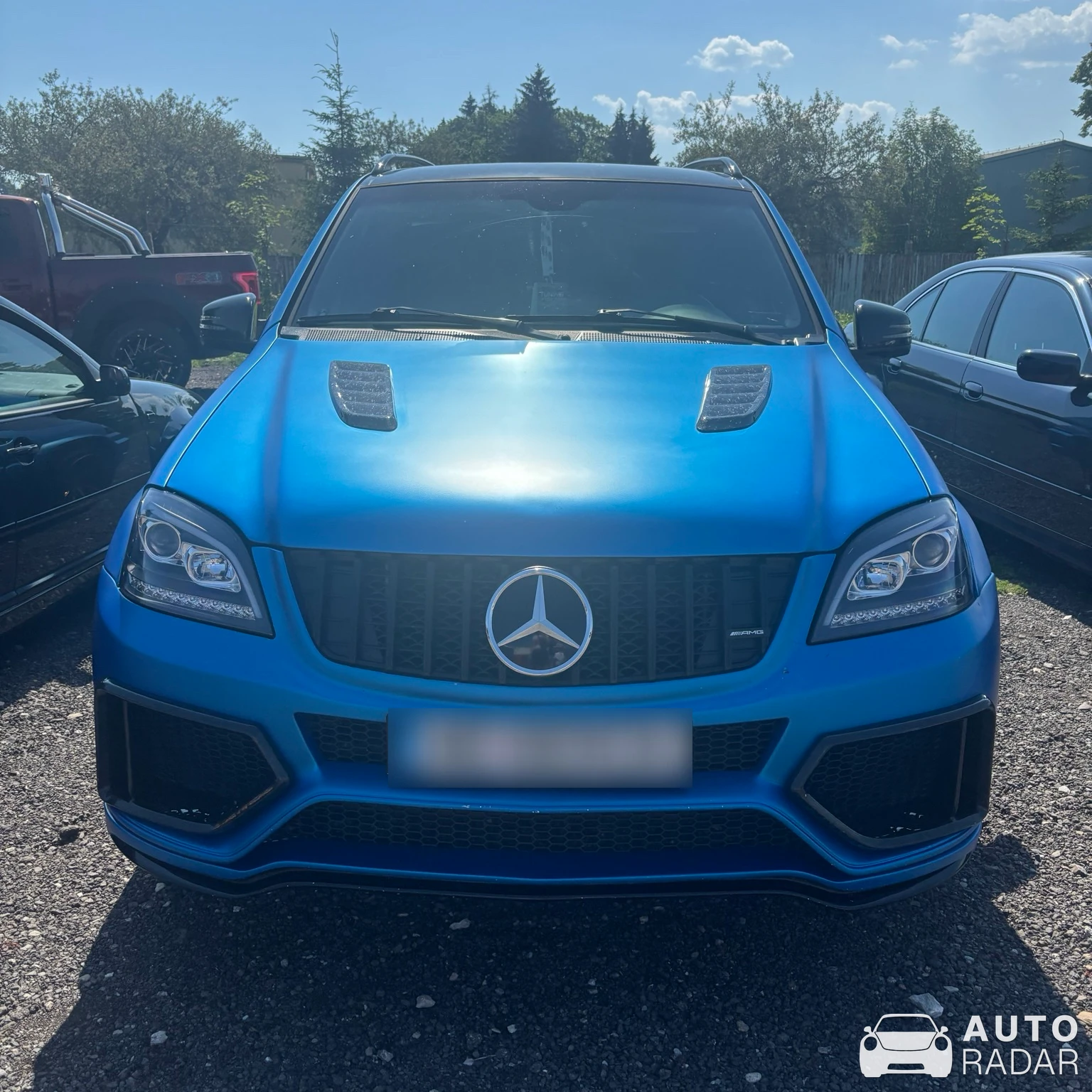 Mercedes-Benz ML 63 AMG W164 spotted in Liptovský Mikuláš, Slovensko