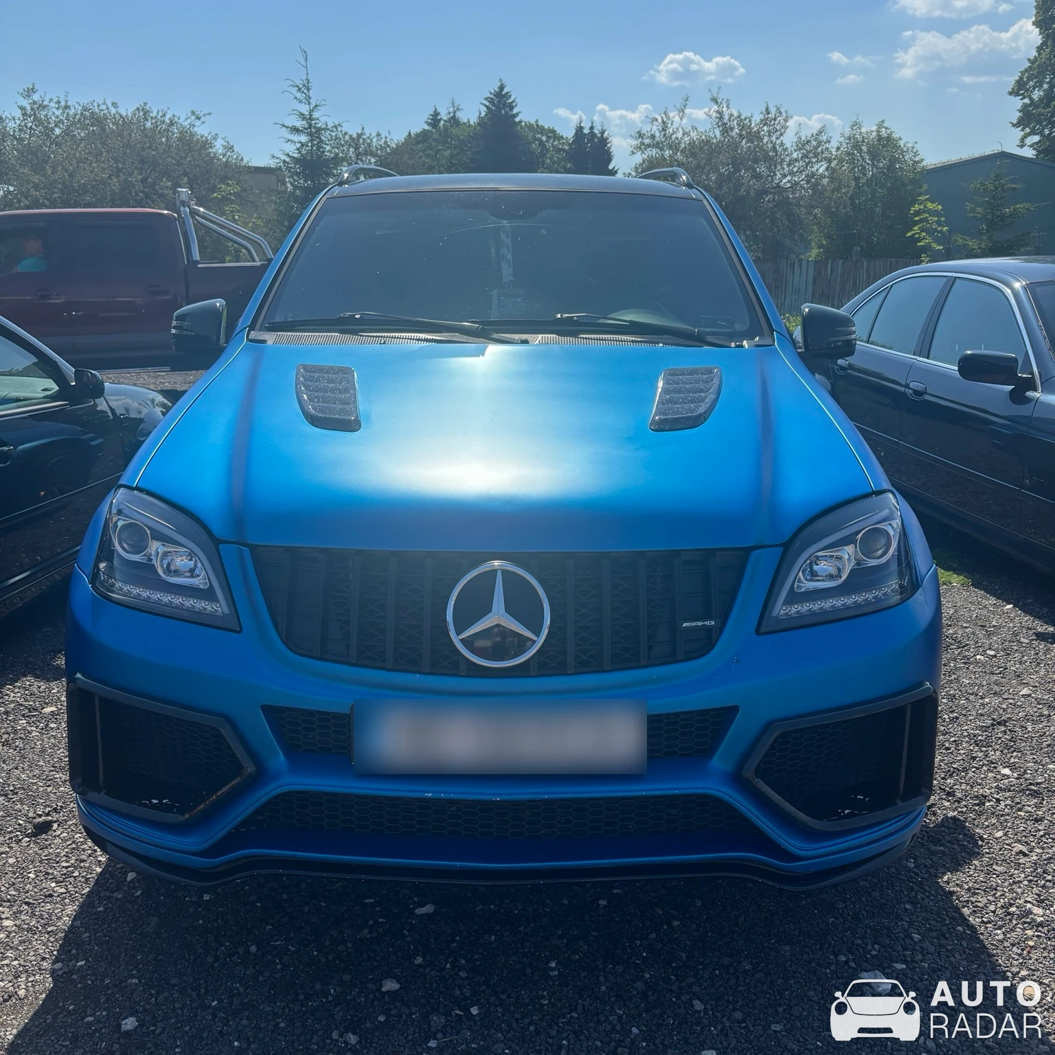 Mercedes-Benz ML 63 AMG W164 spotted in Liptovský Mikuláš