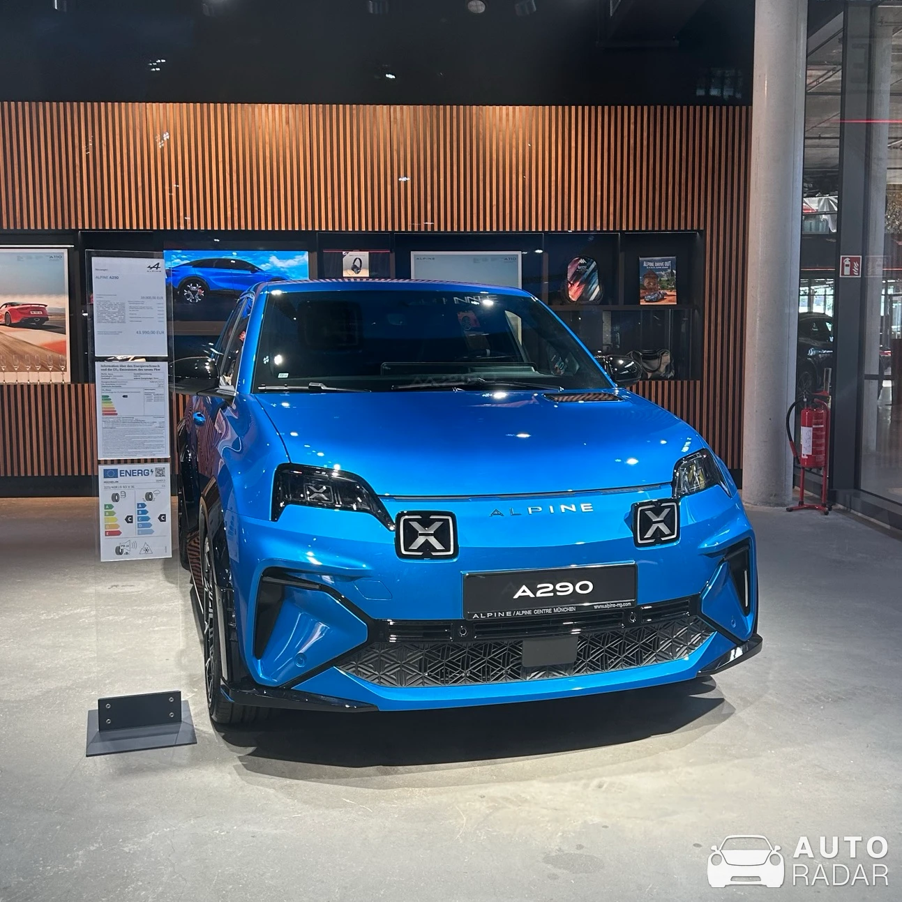 Alpine A290 spotted in München