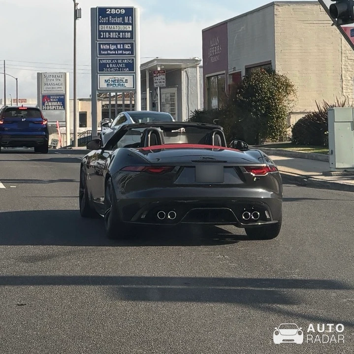 Jaguar F-Type RS Convertible spotted in Manhattan Beach