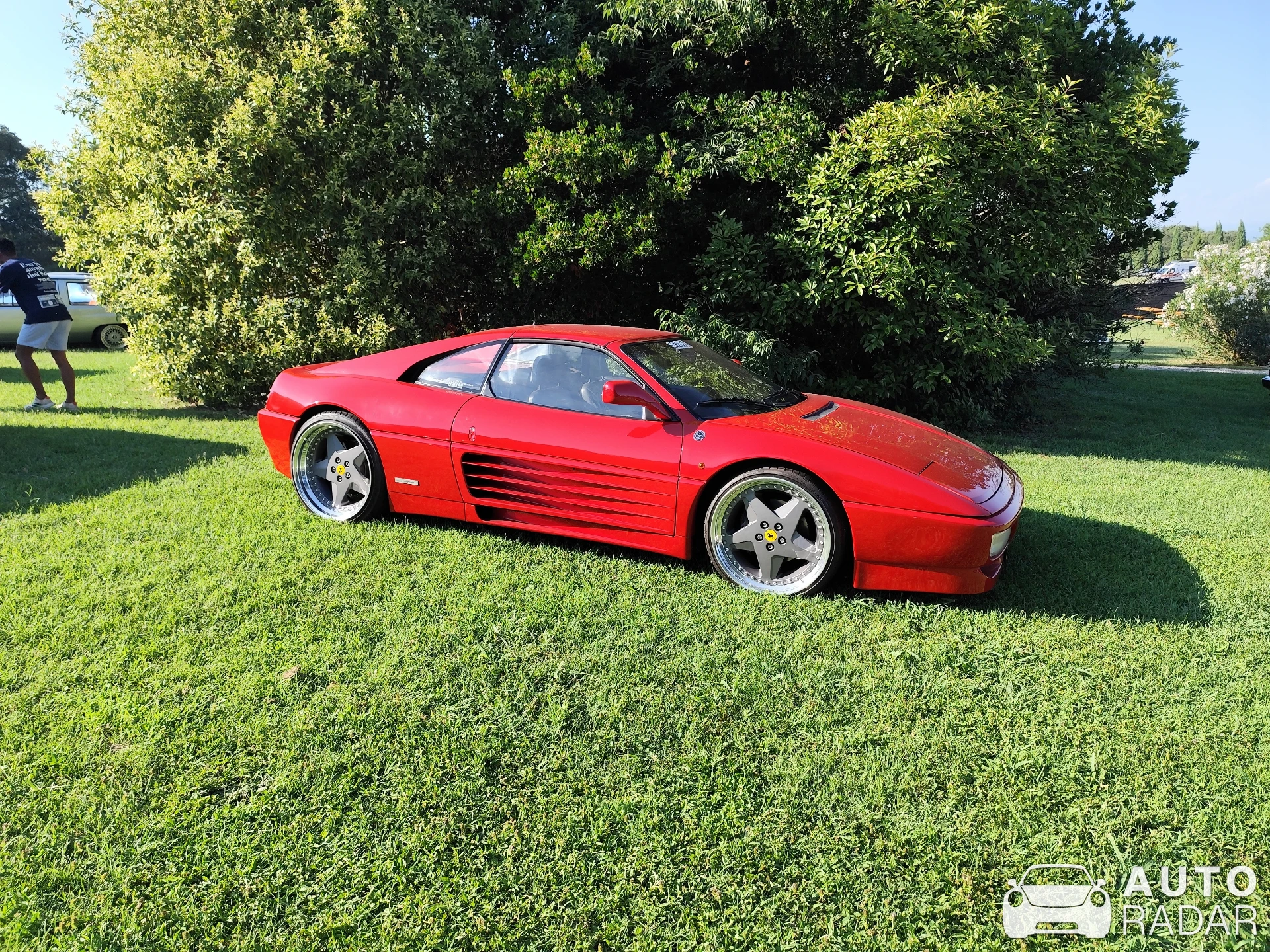 Ferrari 348 TS spotted in Monzambano