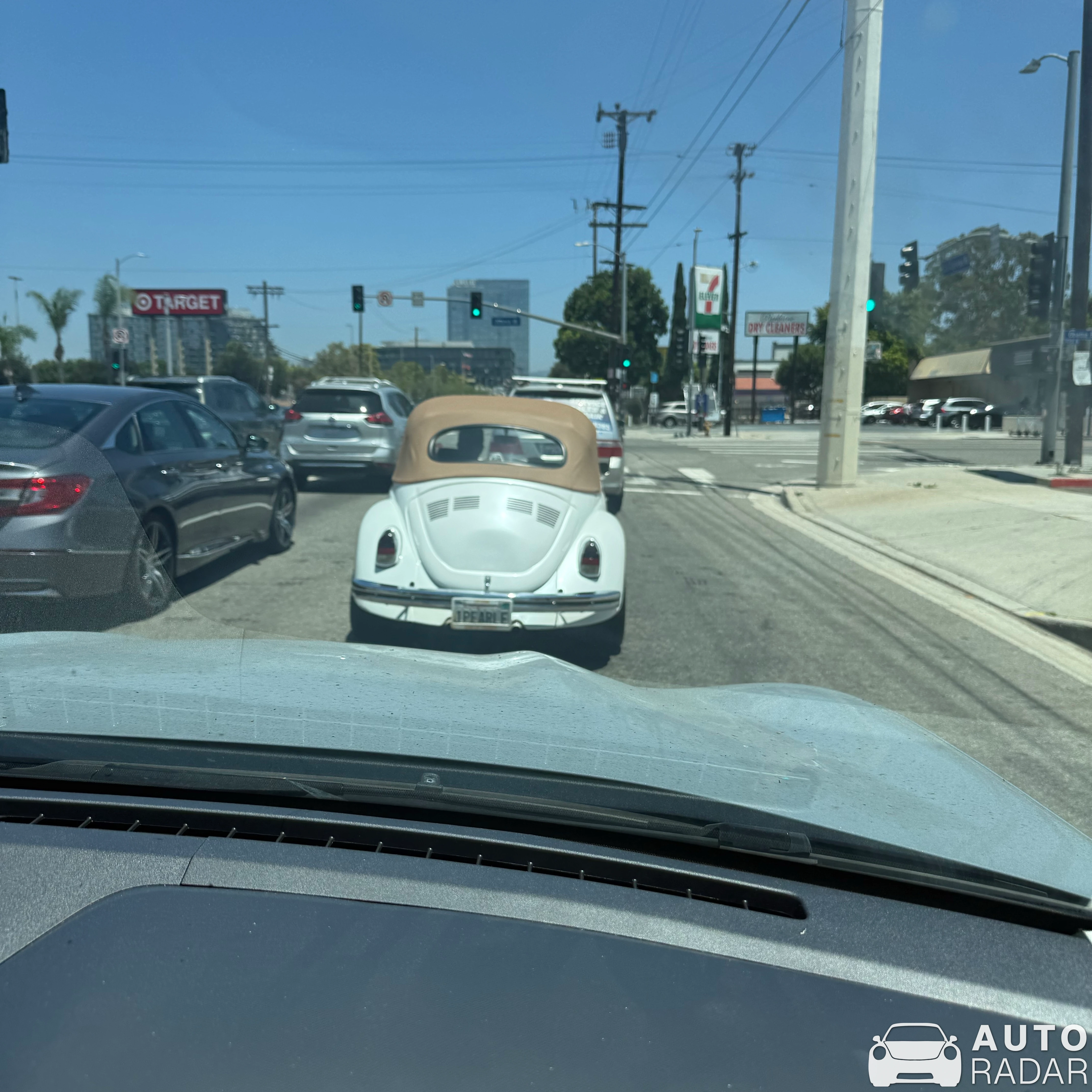 Volkswagen Beetle Convertible spotted in Costa Mesa