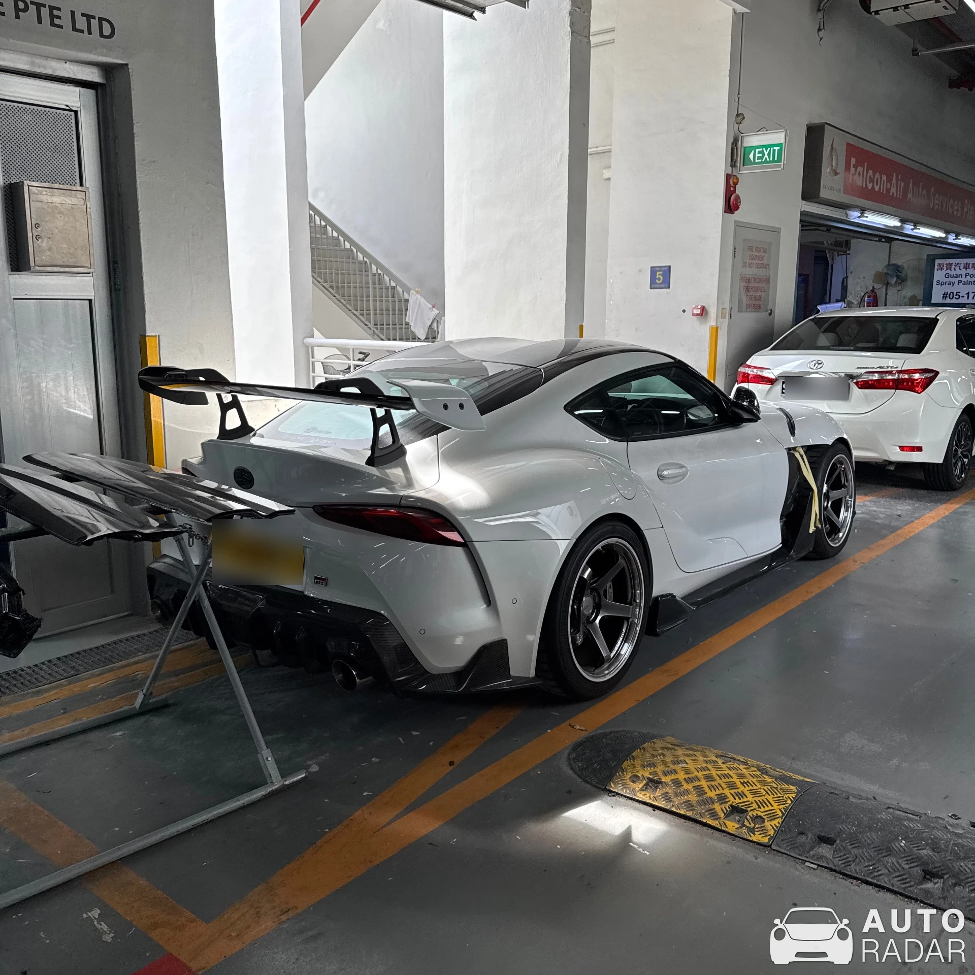 Toyota GR Supra A90 RZ spotted in Singapore