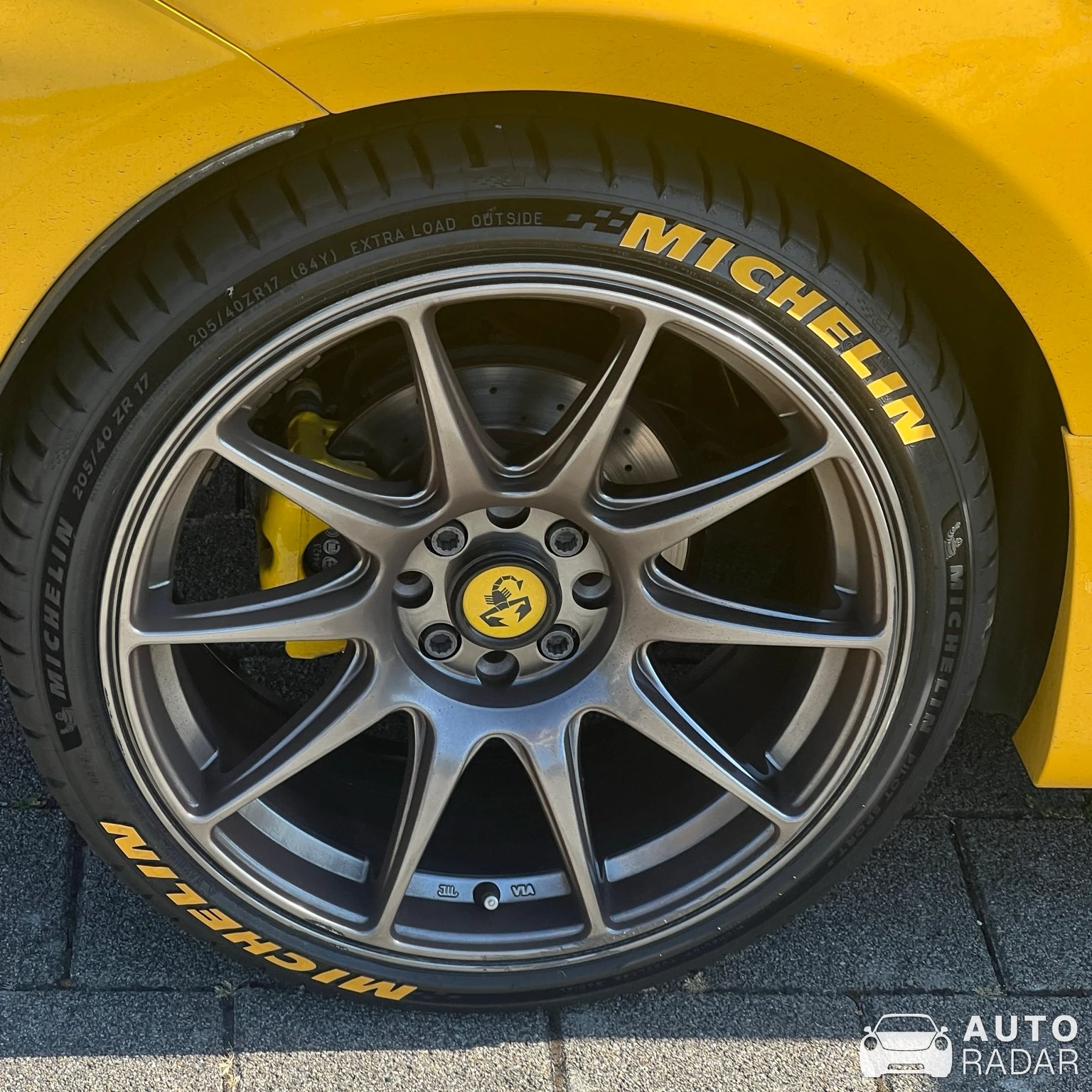Abarth 695 Biposto spotted in Arlise