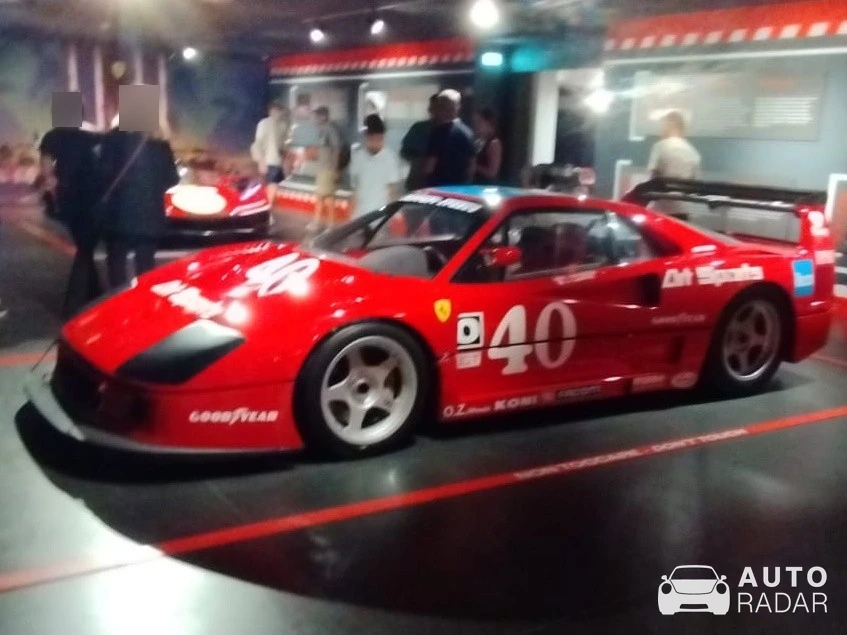 Ferrari F40 LM Michelotto spotted in Pizzo