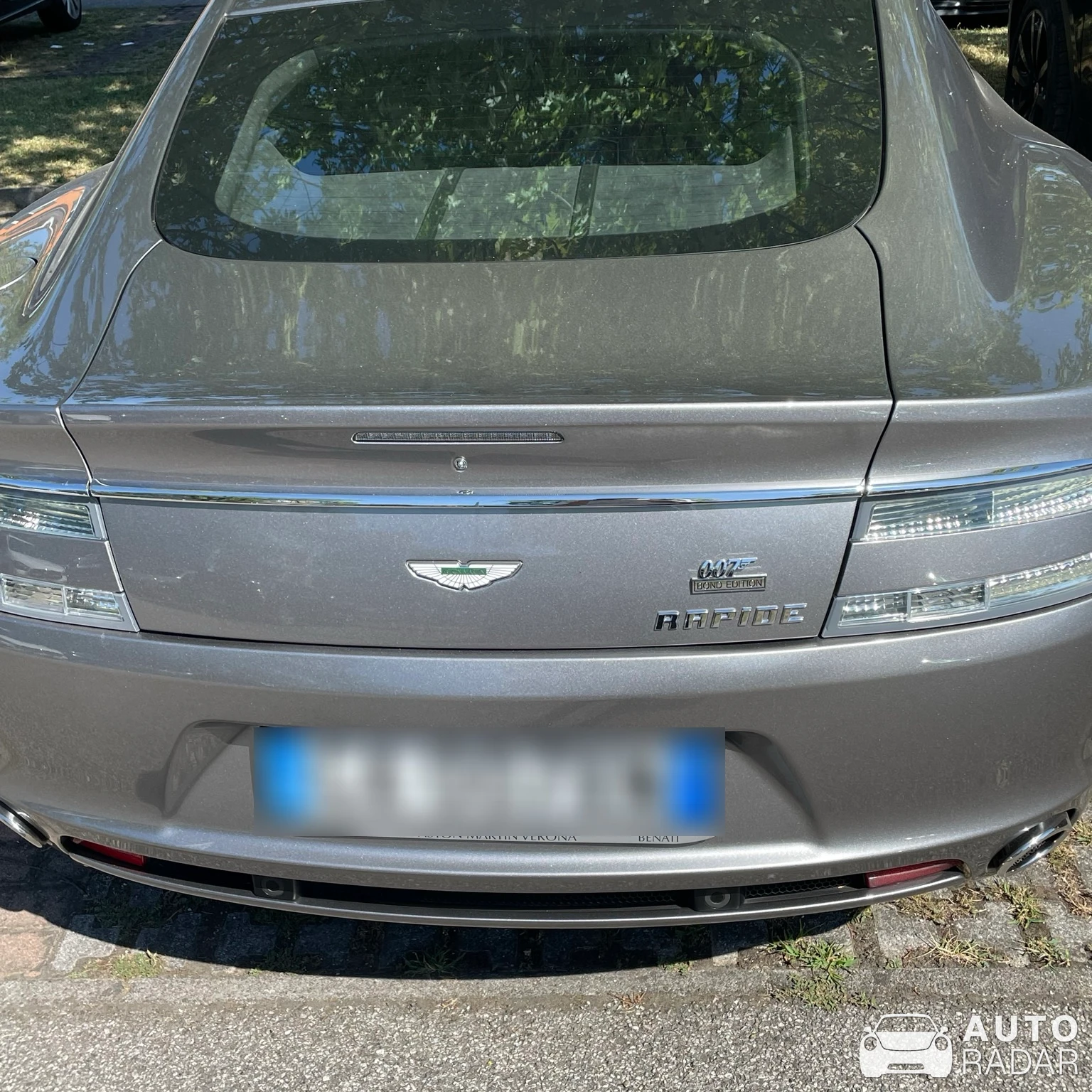 Aston Martin Rapide spotted in Lido di Jesolo