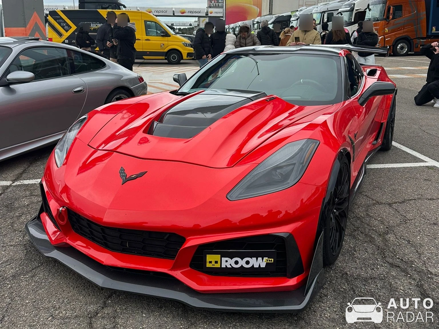 Chevrolet Corvette C7 ZR1 spotted in València