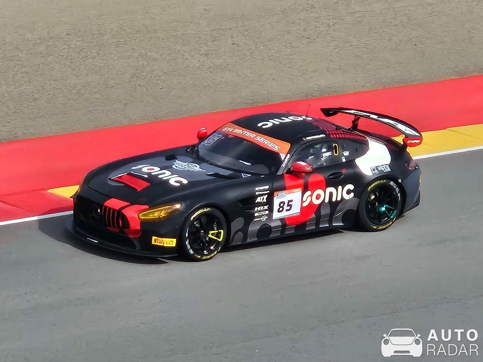 Mercedes-AMG GT4 spotted in Alcañiz
