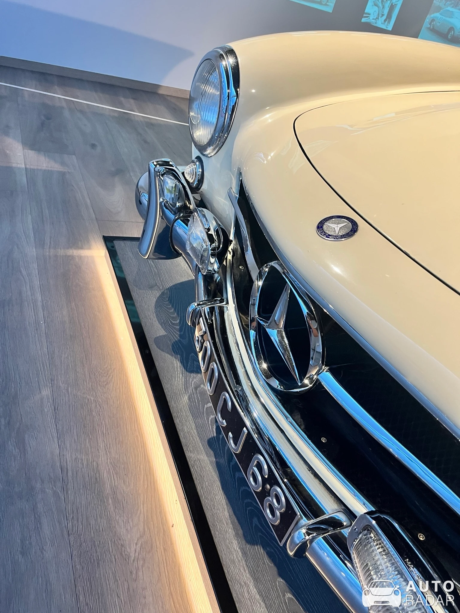 Mercedes-Benz 300 SL spotted in Mulhouse