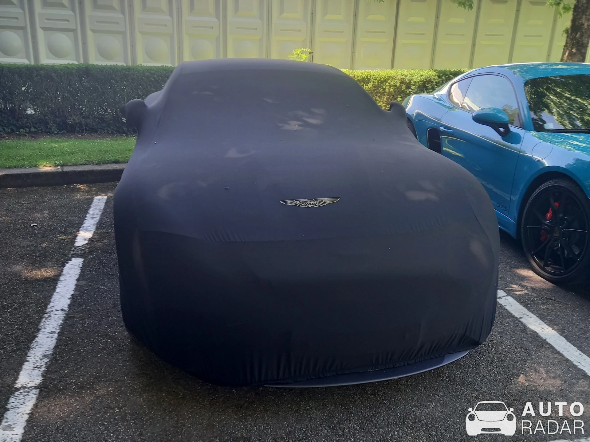 Aston Martin Vantage spotted in Annecy
