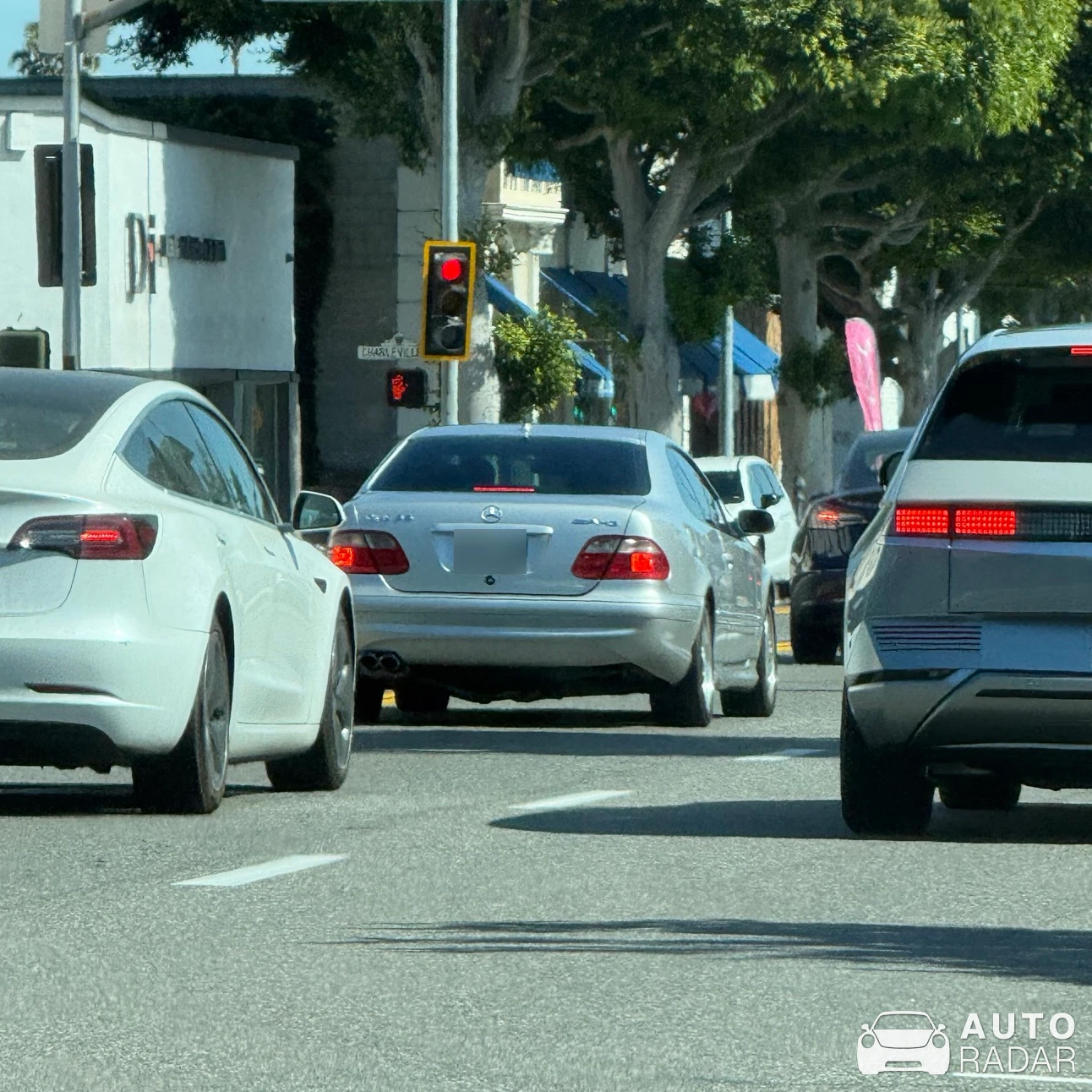 Mercedes-Benz CLK 55 AMG spotted in Beverly Hills