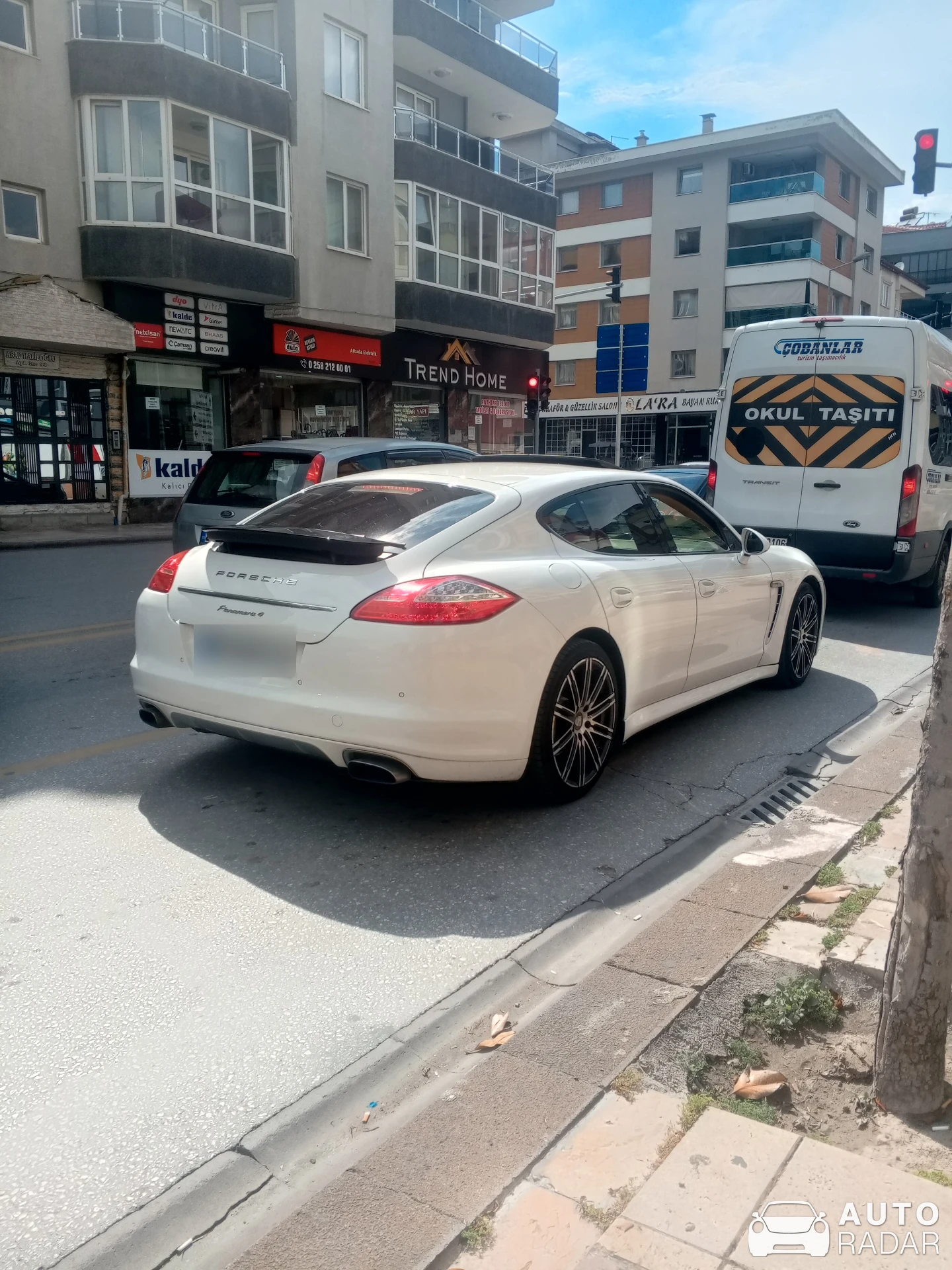 Porsche 970 Panamera 4 spotted in Pamukkale