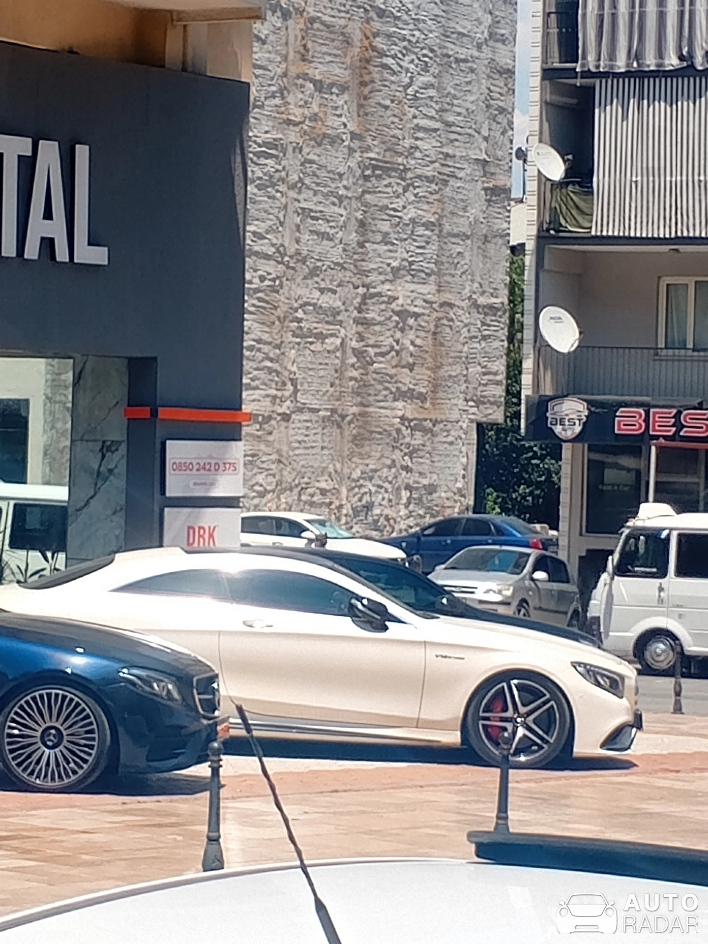 Mercedes-AMG S 63 Coupé C217 spotted in Pamukkale