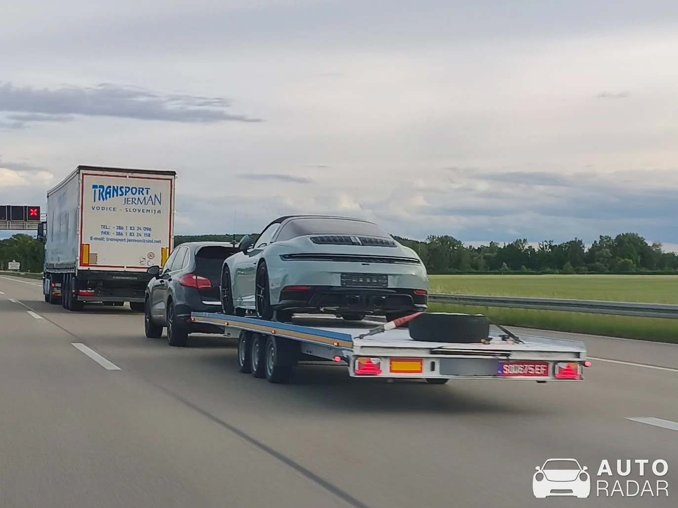 Porsche 992 Targa GTS MkII spotted in Fahrenzhausen