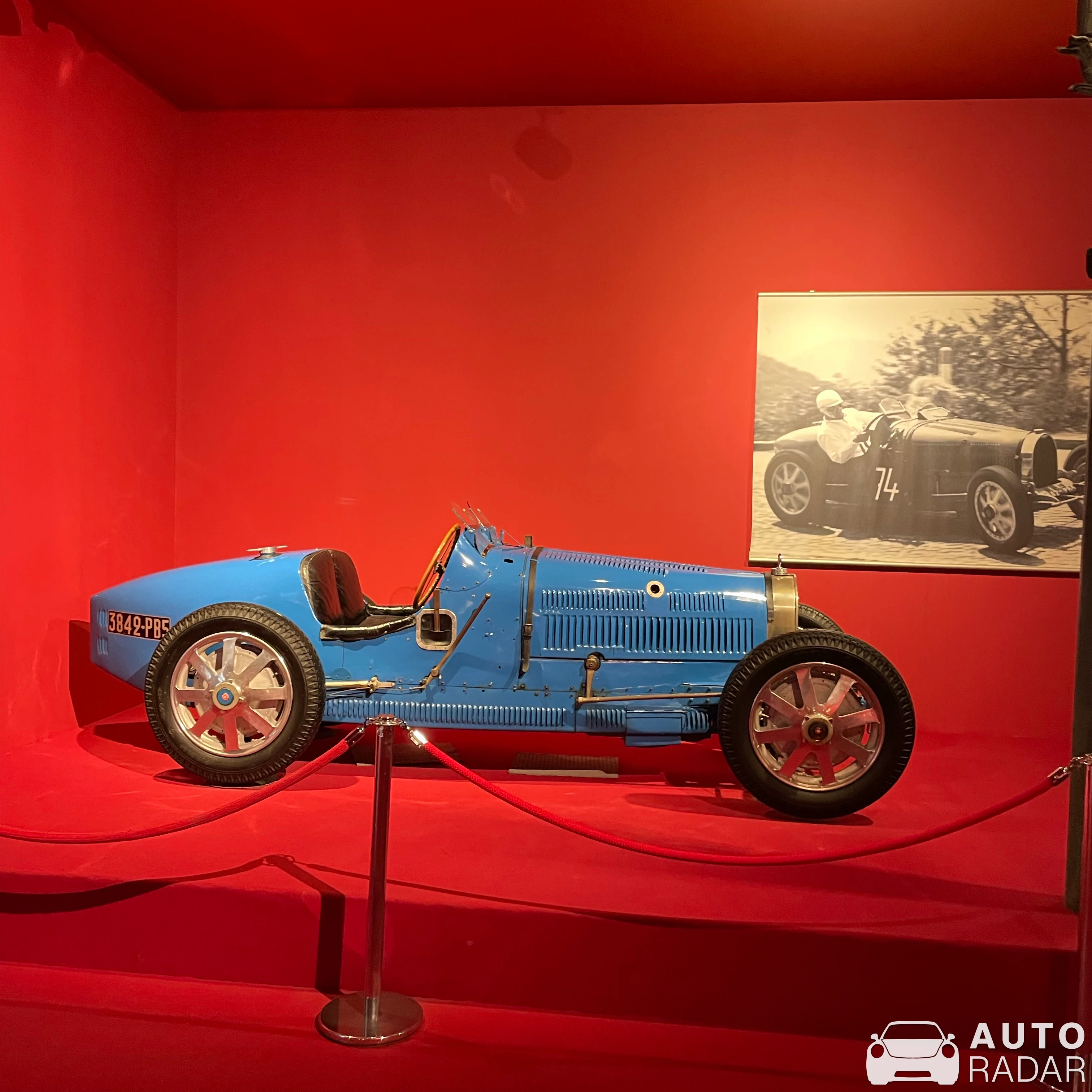 Bugatti Type 35 B Biplace spotted in Mulhouse