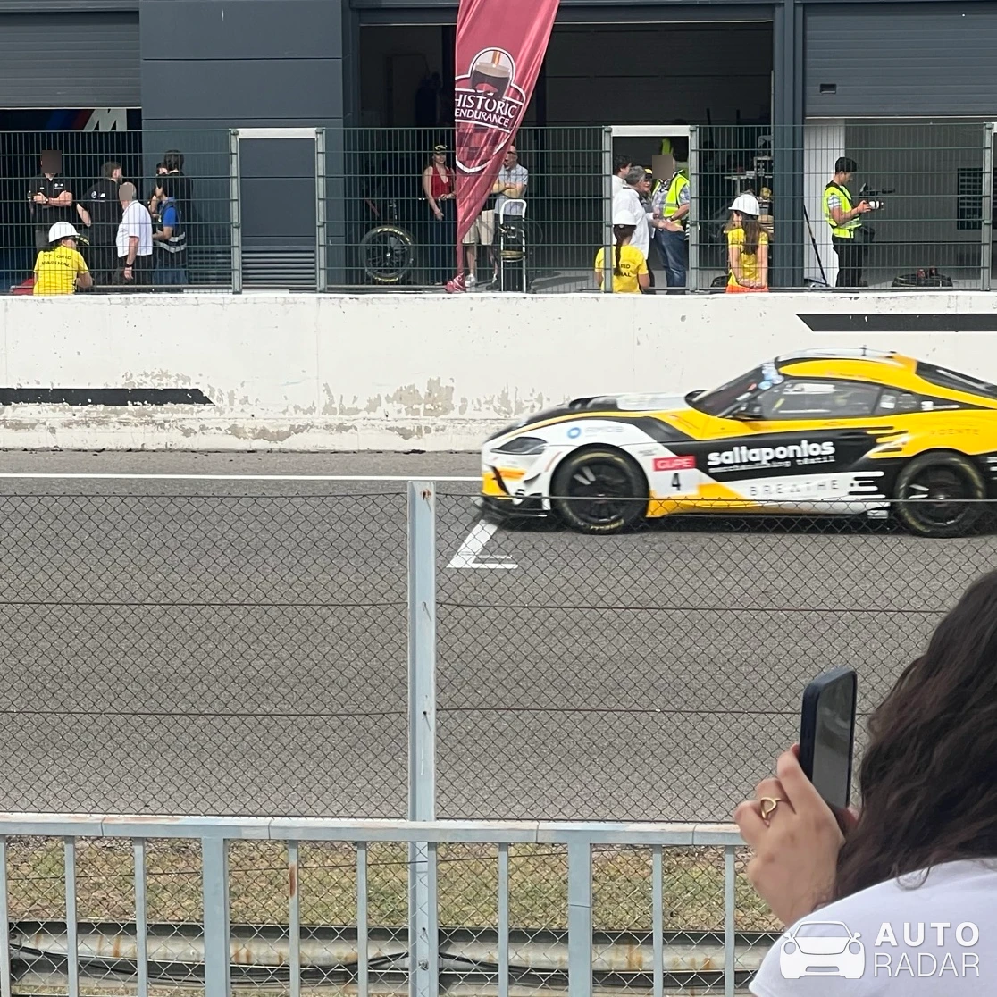 Toyota GR Supra A90 GT4 spotted in San Sebastián de los Reyes