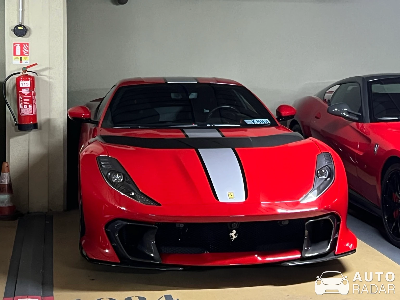Ferrari 812 Competizione A spotted in Monaco