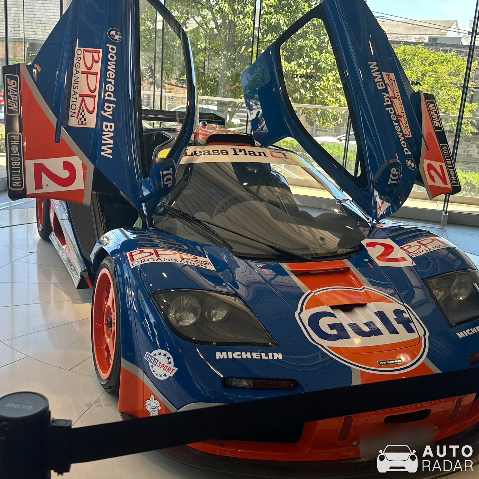 McLaren F1 GTR spotted in Greenwich