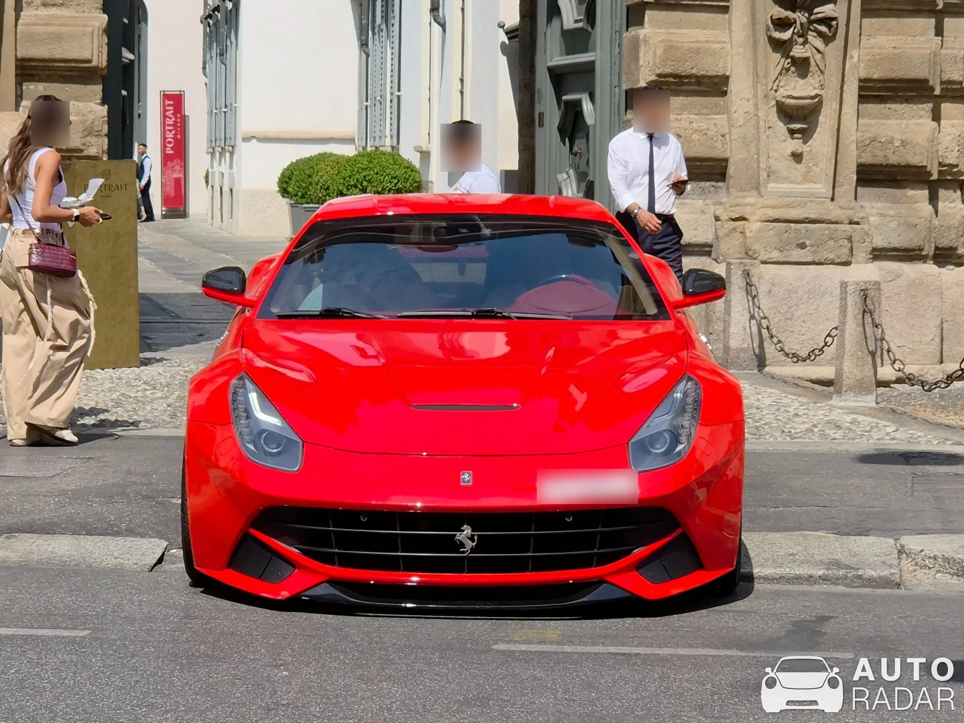 Ferrari F12berlinetta spotted in Milano