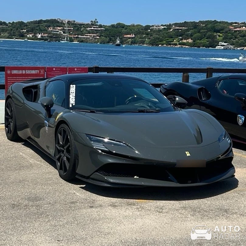 Ferrari SF90 Stradale spotted in Porto Cervo