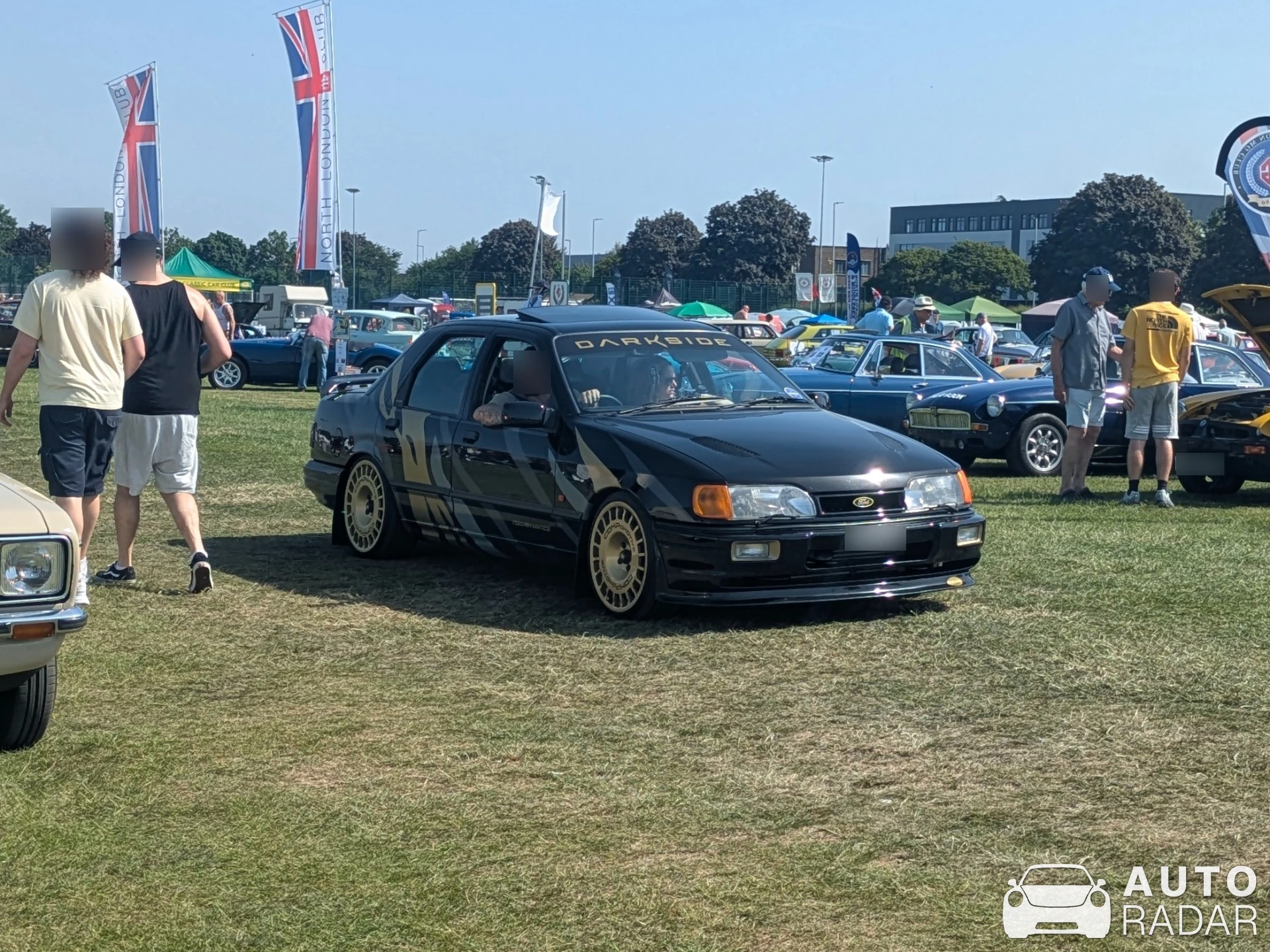 Ford Sierra Sapphire RS Cosworth spotted in Enfield
