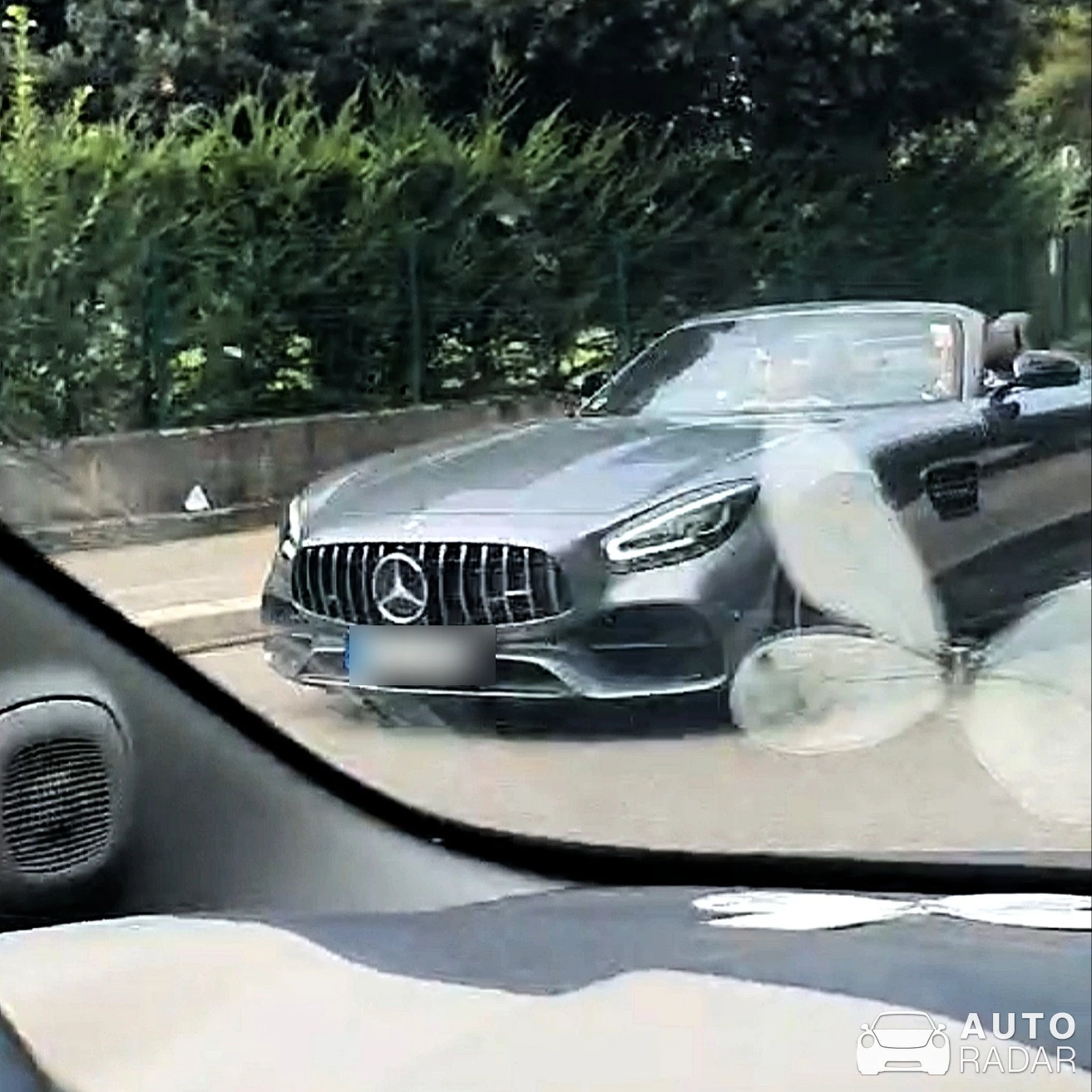 Mercedes-Benz GT Roadster R190 spotted in Bibione
