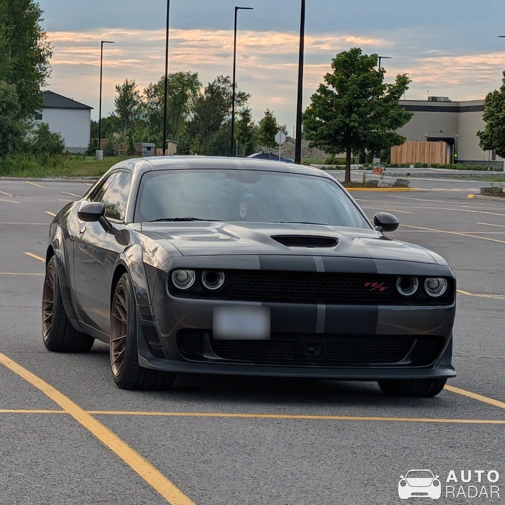 Dodge Challenger R/T Scat Pack Widebody spotted in Carleton Place