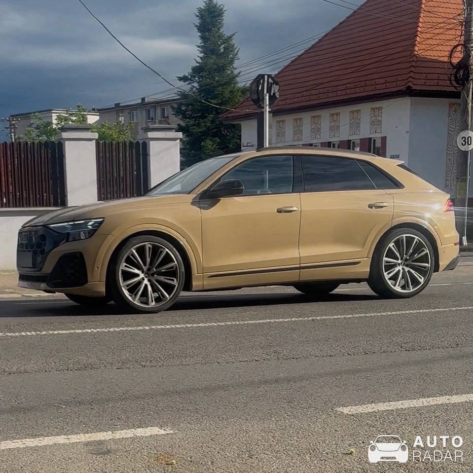 Audi SQ8 spotted in Târnăveni