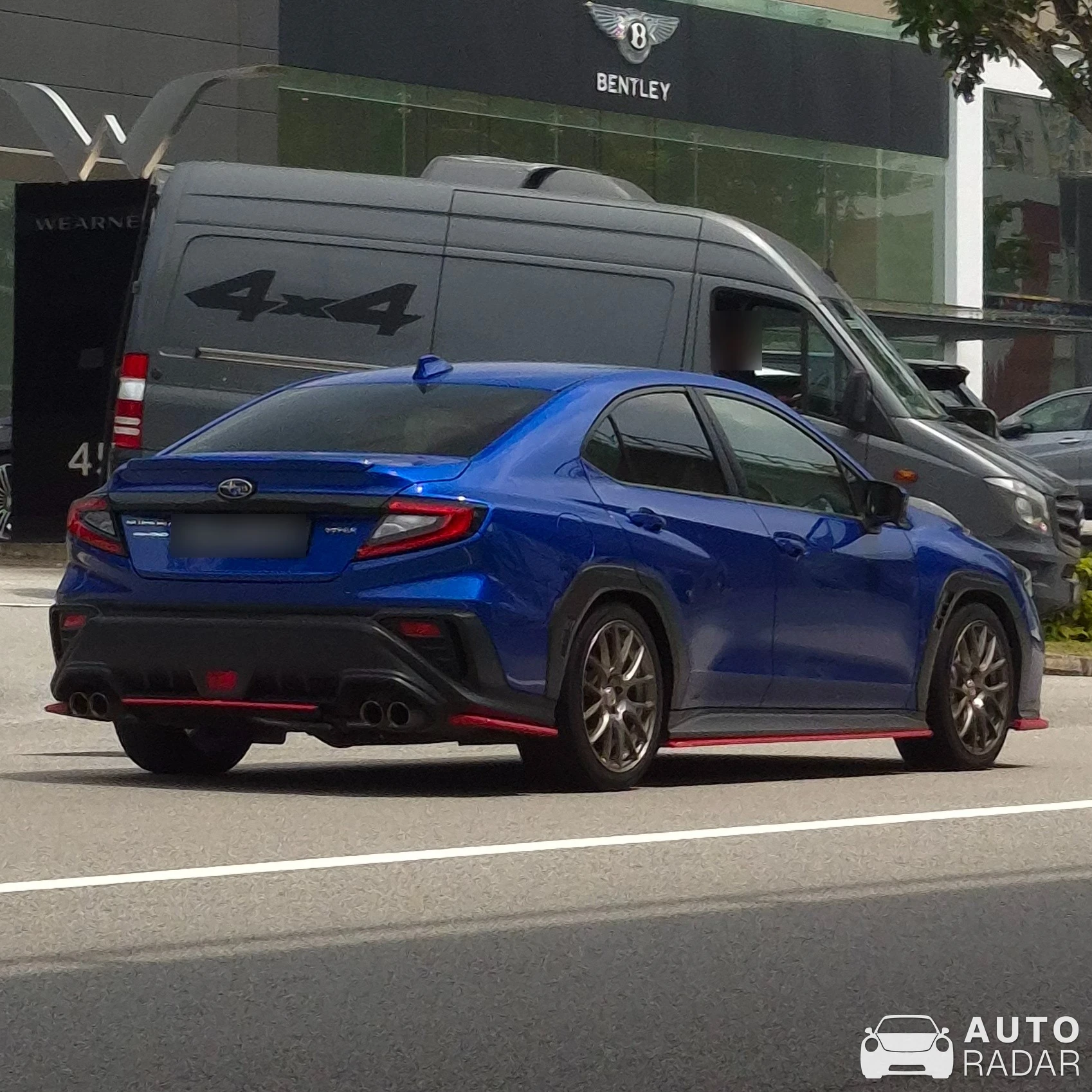 Subaru WRX spotted in Singapore