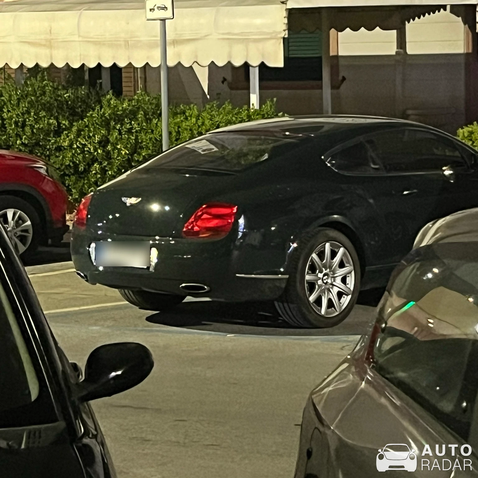 Bentley Continental GT spotted in Viareggio