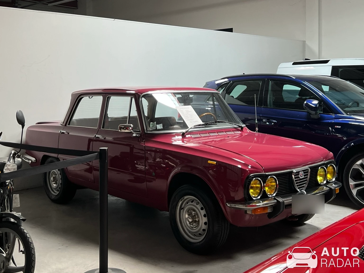 Alfa Romeo Giulia Nuova Super 1300 spotted in Seichamps