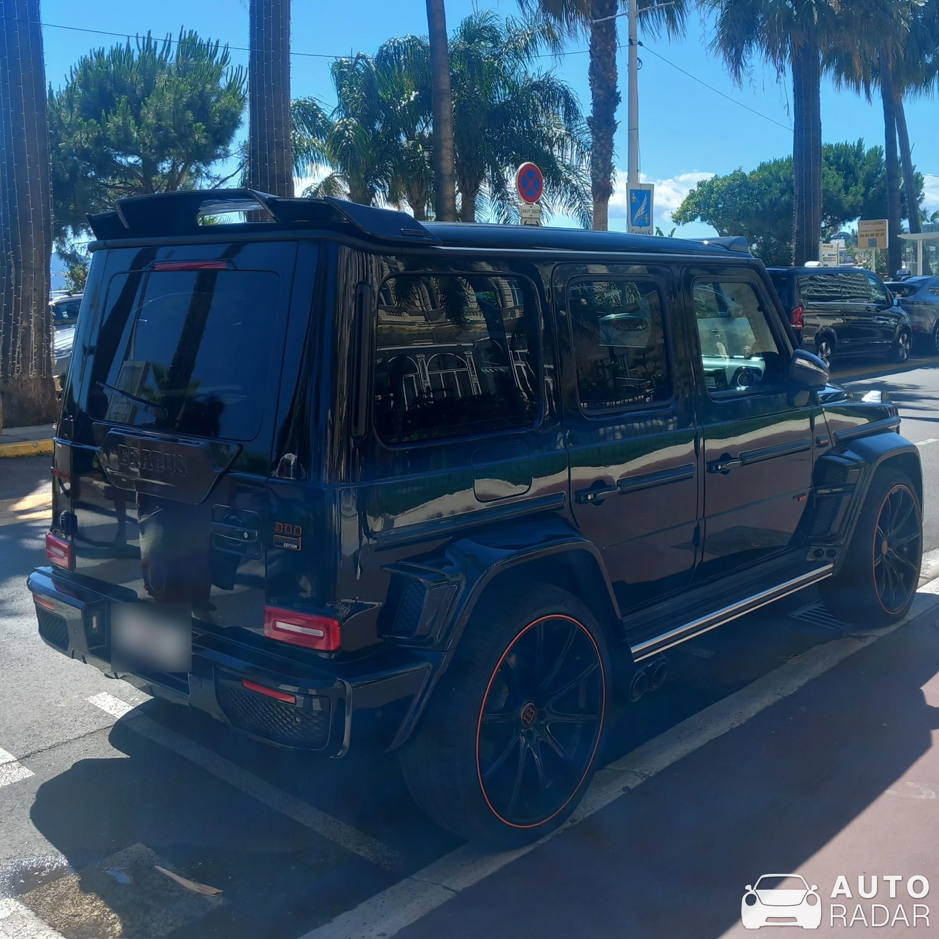 Mercedes-AMG Brabus G 900 Widestar W463 2018 spotted in Cannes